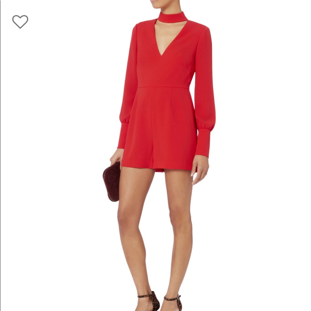 INTERMIX Alyssa V Neck Romper, 2, Retail $350, new with tags